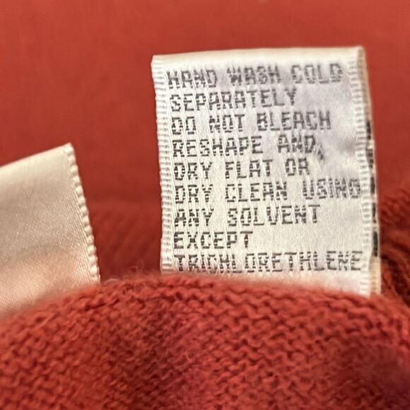 NWOT Preswick & Moore Cashmere Sweater High Neck Desire color M - Picture 8 of 10